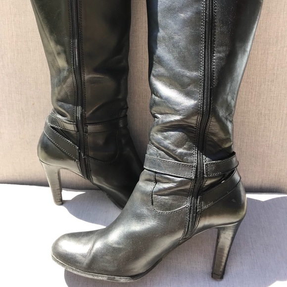 Ralph Lauren Burnished Calf Boots - Picture 4 of 7